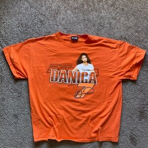 Nascar Orange Danica Short Sleeve Tee